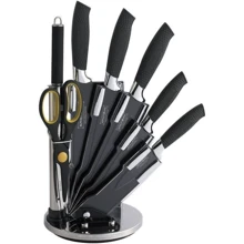 Набор кухонных ножей Royalty Line RL-BLK8W 8 пр.: Наименование Набор кухонных ножей 8 пр.