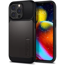 Чехол для iPhone Spigen Slim Armor Gunmetal (ACS03303) for iPhone 13 Pro: Цвет серый