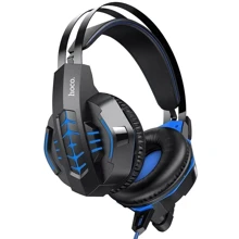 Навушники Hoco W102 Cool tour Blue: Тип конструкції накладные