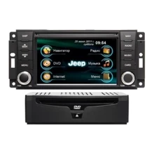 RoadRover Jeep Compass: Дисплей 7 "TFT (800 х 480), сенсорний