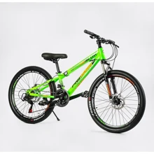 Велосипед спортивный Corso Primary 24" зеленый (PRM-24632): Диаметр колес, дюймов 24