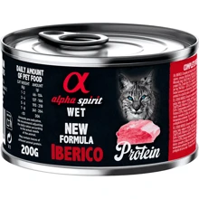 Влажный корм Alpha Spirit для кошек Iberico Protein с иберийской свининой 200 г (as311186): Тип Влажный корм