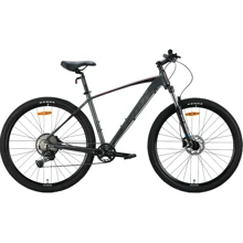 Велосипед Leon TN-70 AM Hydraulic lock out HDD 29" рама-19" графітовий з чорним та червоним (матовий) 2024 (OPS-LN-29-181): Матеріал рами Алюминий