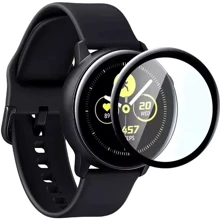 Защита экрана BeCover Screen Protector Black for Samsung Galaxy Watch Active 2 44mm (706036): Цвет черный