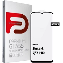 Аксессуар для смартфона ArmorStandart Tempered Glass Pro Black for Infinix Smart 7 / 7 HD (ARM68442): Совместимость Infinix Smart 7 / 7 HD