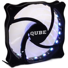 Кулер QUBE RGB Aura (QB-RGB-120-18): Уровень шума, dB 23