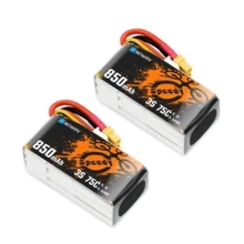 BetaFPV 850 mah 3S 75C Lipo XT30 аккумуляторы 2шт: Производитель BETAFPV