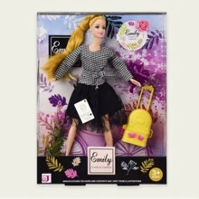 Лялька Emily QJ070B чемодан, аксесуари: Вік від 3 років