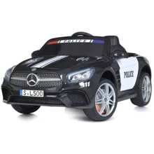 Дитячий електромобіль Bambi Racer Mercedes чорний Поліція (M 4866EBLR-2-1): Вид Полицейская