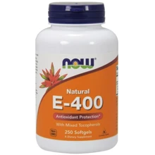NOW Foods Vitamin E-400 IU MT Softgels 250 caps: Тип вітамін E