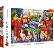 Пазли Trefl Кошенята на дивані 1500 ел. (26198): Виробник Trefl
