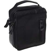 Мужская сумка через плечо Keizer черная (K1566-black): Пол Мужской