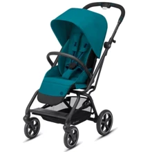 Прогулочная коляска Cybex Eezy S Twist + 2 BLK B River Blue turquoise (с бампером) (520001949): Тип коляски прогулочная