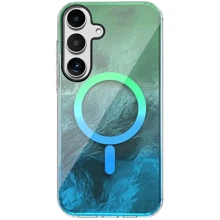 Чехол для телефонов Epik TPU Case Shiny Mountain MagFit Green/Blue for Samsung S721 Galaxy S24 FE: Совместимость Samsung S721 Galaxy S24 FE