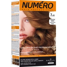 Numero 7.43 Golden copper blonde Краска для волос (Медно-золотистый блонд): Пол Для женщин
