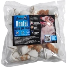 Лакомства для собак AnimAll Dental кость баварская узловая №2L с мясом курицы 10-12 см 10 шт. (2000981274498): undefined undefined