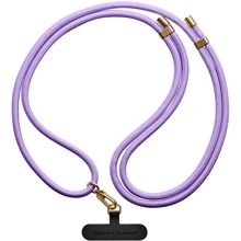 Ремешок для смартфона ArmorStandart Rope Gold Lavander with Dark holder (ARM67198): Цвет фиолетовый