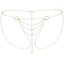 Украшение Bijoux Indiscrets Magnifique Bikini Chain - Gold: Для кого Для женщин