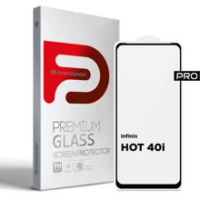Аксессуар для смартфона ArmorStandart Tempered Glass Pro Black for Infinix HOT 40i (ARM73827): Совместимость Infinix HOT 40i