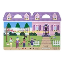 Melissa&doug Объемные многоразовые наклейки Мода (MD2195): Производитель Melissa&Doug