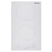 Варочная поверхность электрическая WEILOR WIS 322 WHITE: Размеры для встраивания 26.8 х 48 см