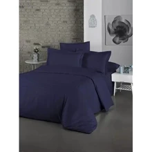 Комплект постельного белья LightHouse Sateen Stripe Blue Navy сатин-жаккард евро (2200000603623): Материал сатин, жаккард