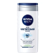 Nivea Men Sensitive Shower Gel Гель для душа с молочком бамбука 250 ml: Назначение Очищение