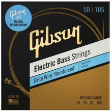 Струна для гитар Струны для бас-гитар GIBSON SBG-SSM SHORT SCALE BRITE WIRE BASS STRINGS MEDIUM: Тип Комплект струн
