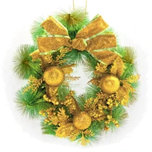 Різдвяний вінок NewYEAR R87311 (gold): Виробник NewYEAR
