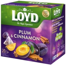 Чай Loyd фруктовий Plum and Cinnamon слива та кориця 20х2 г (3103575): undefined undefined