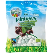 Драже Okovital М'яте шоколадне органічне 90 г (4038857401455): Вага, г 40