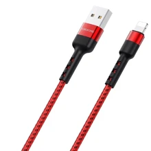 Кабель Borofone USB Cable to Lightning 1m Red (BX67): Тип USB-C - Lightning