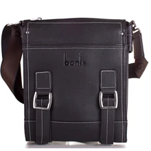 Чоловіча сумка планшет Bonis чорна (SHIXS8476-black): Стать Чоловік
