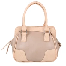 Женская сумка саквояж Laskara бежевая (LK-10247-taupe-beige): Пол Женский