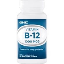 GNC Vitamin B12 1000 mcg Витамин B12 100 таблеток: Тип Витамин B