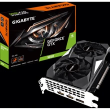 Видеокарта Gigabyte GeForce GTX 1650 OC 4GB (GV-N1650OC-4GD): Объем памяти, Гб 4
