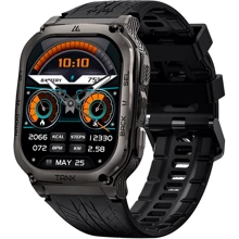 Смарт-годинник Kospet Tank M3 Black: Дисплей 1.96" AMOLED (410x502)