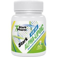 Stark Pharm Stark Alpha Lipoid Acid 300 mg Альфа-ліпоєва кислота 60 таблеток: Вид Ферментные