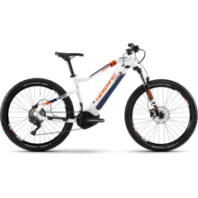 Электровелосипед Haibike SDURO HardSeven 5.0 i500Wh 10 s. Deore 27.5", рама L, бело-оранжево-синий, 2020: Цвет белый