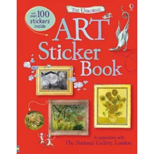 Art Sticker Book / Книга з художніми наліпками: Производитель Usborne