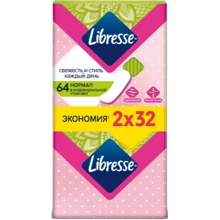 Libresse Daily Fresh Normal Щоденні прокладки 64 шт.: Класифікація Мас-маркет