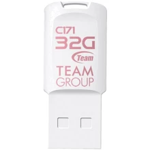 USB-флешка Team 32GB C171 USB 2.0 White (TC17132GW01): Стандарт USB USB 2.0