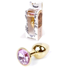 Анальная пробка BOSS of TOYS Boss Series - Jewellery Gold PLUG Rose S (BS6400018): Для кого Унисекс