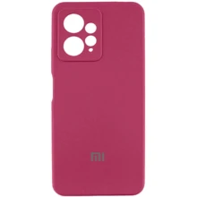Чехол для телефонов Lakshmi Premium Silicone Case with Logo Full Camera Plum for Xiaomi Redmi Note 12 4G: Совместимость Xiaomi Redmi Note 12 4G