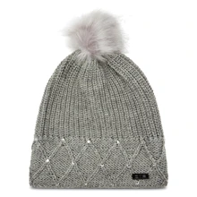 Шапка женская CMP Woman Knitted Hat серая (5505202-U632): Производитель CMP