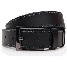 Мужской ремень Borsa Leather черный (V1125FX10-black): Пол Мужской