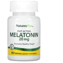 Natures Plus Fast Acting Melatonin Мелатонин Быстродействующий 20 мг 90 таблеток: Форма выпуска Таблетки