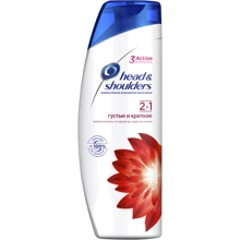 Head & Shoulders 400 ml Шампунь и бальзам-ополаскиватель против перхоти 2в1 Густые и крепкие: Пол Для женщин