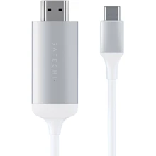 Кабель Satechi Cable USB-C to HDMI 4K 1.8m Silver (ST-CHDMIS): Тип USB-C - HDMI M