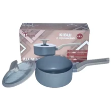 Ківш S&T ALUM зі скляною кришкою 1.5 л (9596-16): Тип Ковш